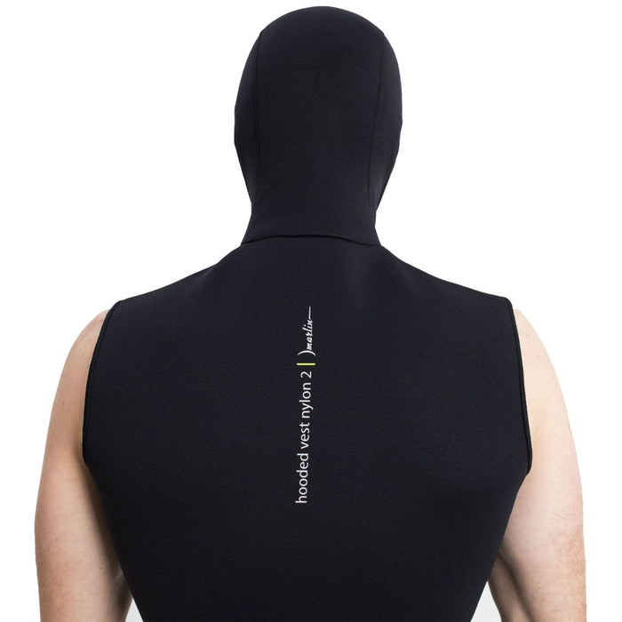 Gilet à capuche en néoprène Nylon 2mm Noir Taille S Marlin 118490
