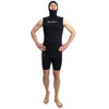 Gilet à capuche en néoprène Nylon 2mm Noir Taille XXL Marlin 118494