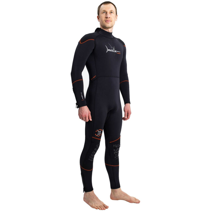 Combinaison de plongée intégrale Revolut Homme 5mm Noir Taille S Marlin 118504
