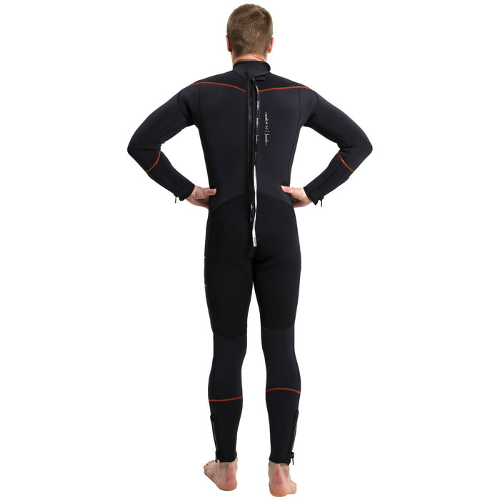 Combinaison de plongée intégrale Revolut Homme 5mm Noir Taille M Marlin 118505