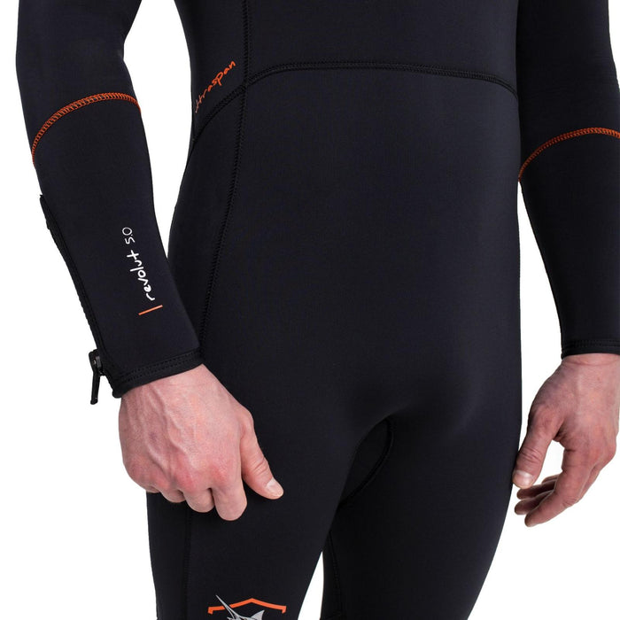Combinaison de plongée intégrale Revolut Homme 5mm Noir Taille XXXL Marlin 118509
