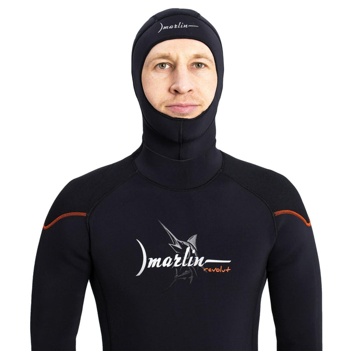 Cagoule de plongée ultra 3mm noir taille XL Marlin 118514