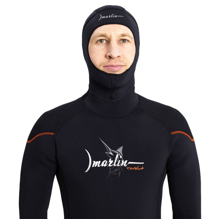 Cagoule de plongée ultra 5mm noir taille L Marlin 118520