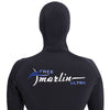 Combinaison de plongée libre intégrale à capuche Ultra Homme 3mm Noir Taille M Marlin 118527