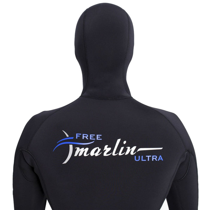 Combinaison de plongée libre intégrale à capuche Ultra Homme 5mm Noir Taille S Marlin 118532