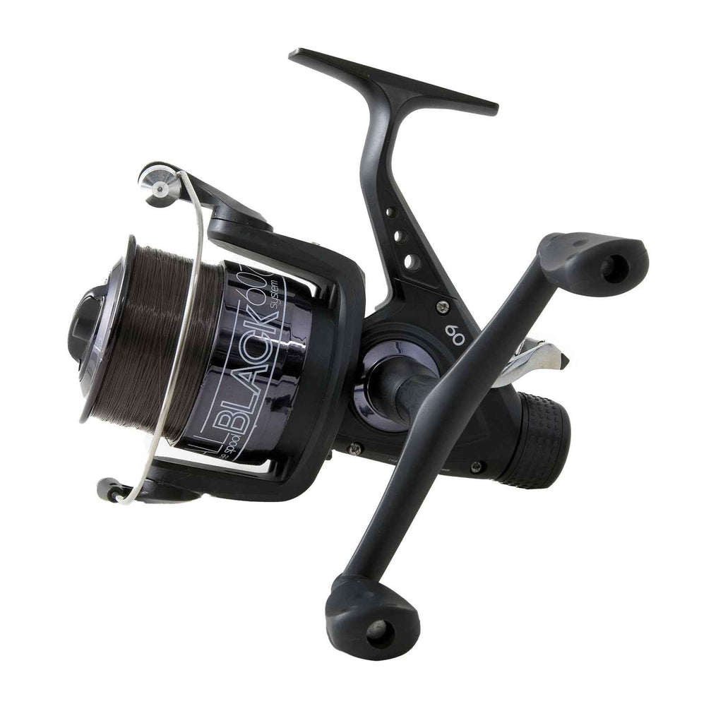 Moulinet de pêche au carpe All Black Taille 60 Lineaeffe 1209160