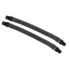 Paire de sangles anthracite Flex double diamètre 16mm longueur 22cm Seac 127-56-16X22