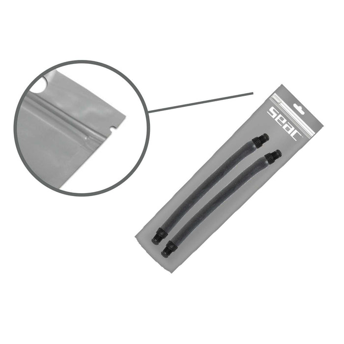 Paire de sangles Tripower double diamètre 17,5mm longueur 16cm Seac 127-60-17,5X16