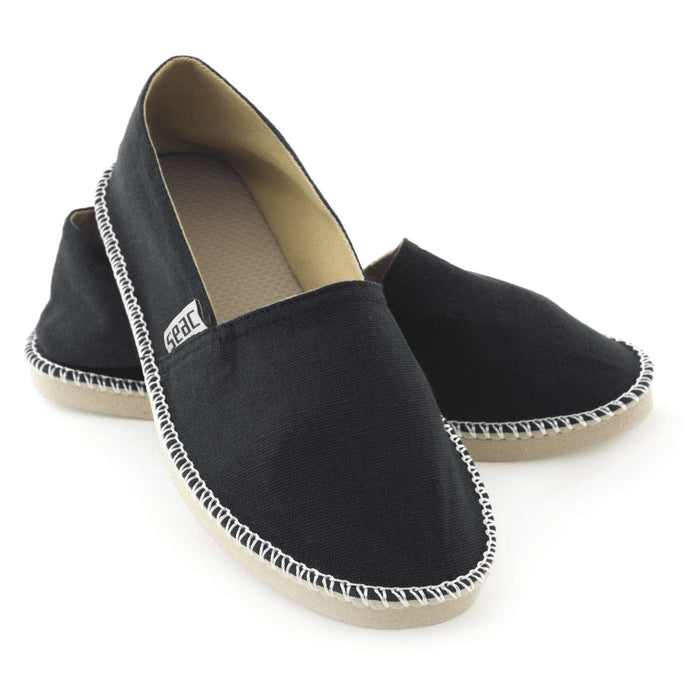 Espadrilles Malaga Noires Taille 42 Seac 150-15N-42