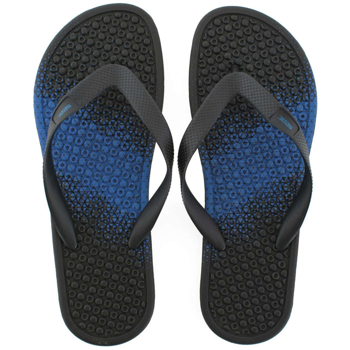 Tongs Samoa Noir-Bleu Taille 42-43 Seac 150-6NB-42-43