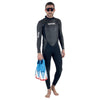 Masque de natation Sonic Noir-Rouge Lentilles Fumées Seac 152-30NR-SBL