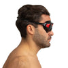 Masque de natation Sonic Noir-Rouge Lentilles Fumées Seac 152-30NR-SBL