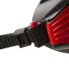 Masque de natation Sonic Noir-Rouge Lentilles Fumées Seac 152-30NR-SBL