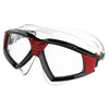 Masque de natation Sonic Noir-Rouge Lentilles Transparentes Seac 152-30NR-SKL