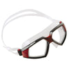 Masque de natation Sonic Noir-Rouge Lentilles Transparentes Seac 152-30NR-SKL