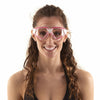 Masque de natation Sonic Blanc-Rose-Lentilles Transparentes Seac 152-30WP-SKL