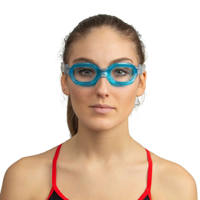Lunettes de natation Aquatech Bleu-Transparent-Argent Seac 152-32AZAG