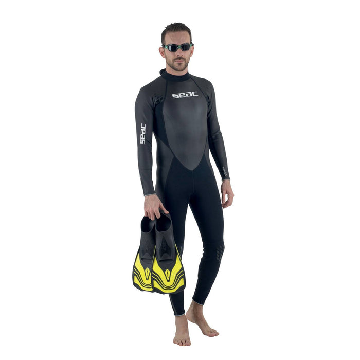 Lunettes de natation Aquatech Noir-Vert Seac 152-32NV