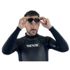 Lunettes de natation Aquatech Noir-Vert Seac 152-32NV