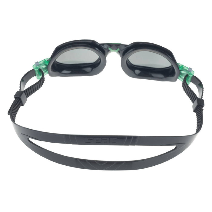 Lunettes de natation Aquatech Noir-Vert Seac 152-32NV