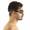 Lunettes de natation Aquatech Noir-Vert Seac 152-32NV
