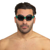 Lunettes de natation Aquatech Noir-Vert Seac 152-32NV