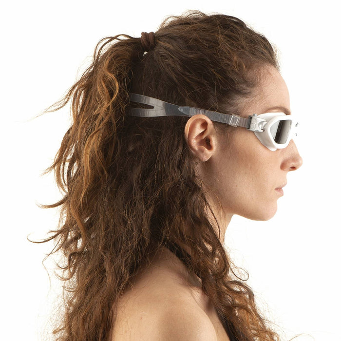 Lunettes de natation Aquatech Blanc-Argent Seac 152-32WAG