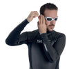 Lunettes de natation Aquatech Blanc-Argent Seac 152-32WAG