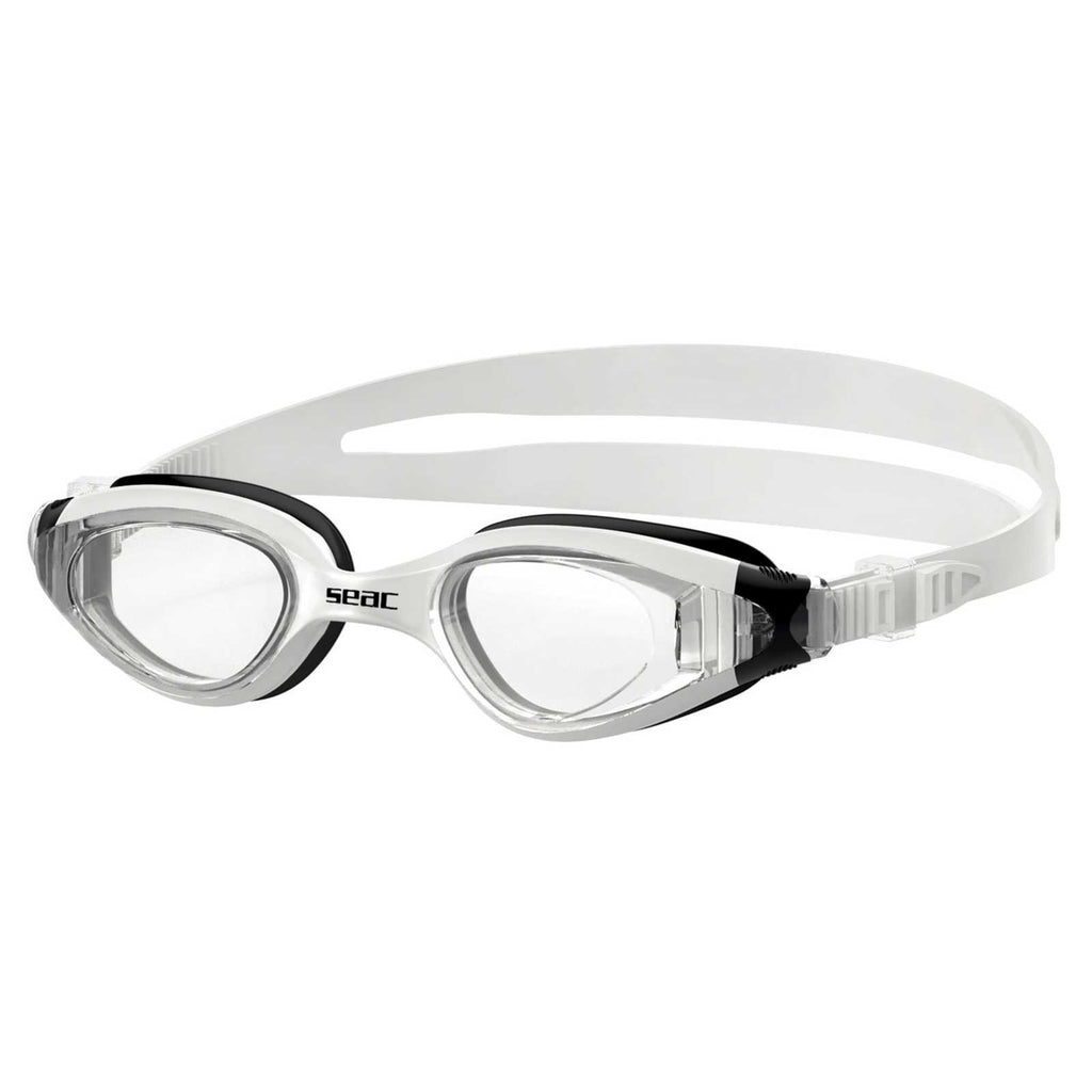 Lunettes de natation Ritmo Noir-Blanc Lentilles Claires Seac 152-37NW