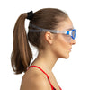 Masque de natation Profile Bleu-Blanc Lentilles Claires Seac 152-42BW-LT