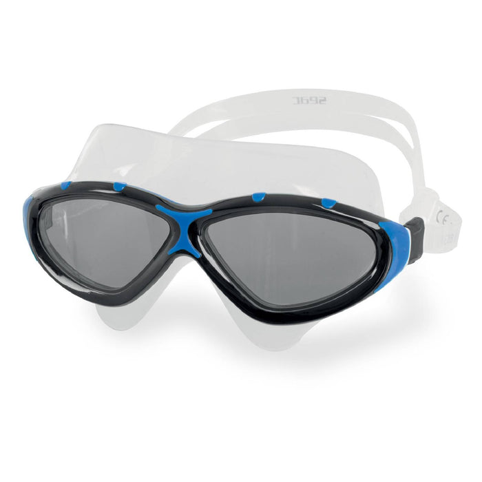 Masque de natation Profile Noir-Bleu Lentilles Fumées Seac 152-42NB-LF