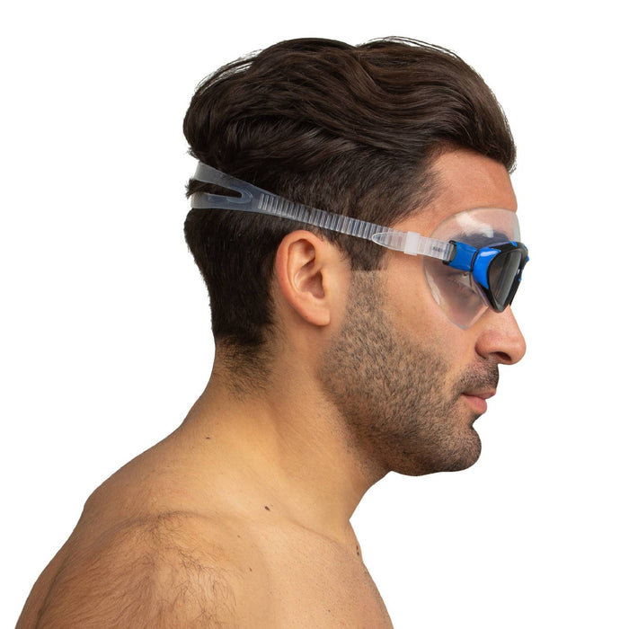 Masque de natation Profile Noir-Bleu Lentilles Fumées Seac 152-42NB-LF