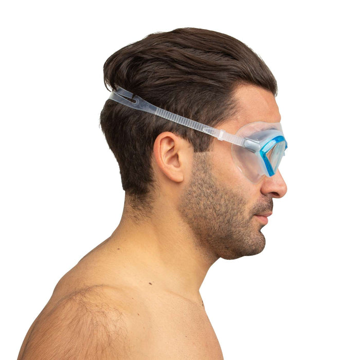 Masque de natation Diablo Lentilles Claires-Bleues Seac 152-50BT-LT