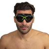 Masque de natation Diablo Noir-Citron Lentilles Fumées Seac 152-50NL-LF