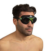 Masque de natation Diablo Noir-Citron Lentilles Fumées Seac 152-50NL-LF