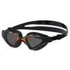 Lunettes de natation Lynx Noir-Orange Lentilles Fumées Seac 152-55NO-LF