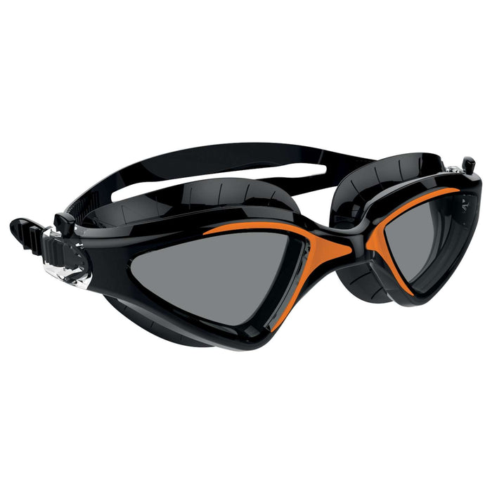 Lunettes de natation Lynx Noir-Orange Lentilles Fumées Seac 152-55NO-LF