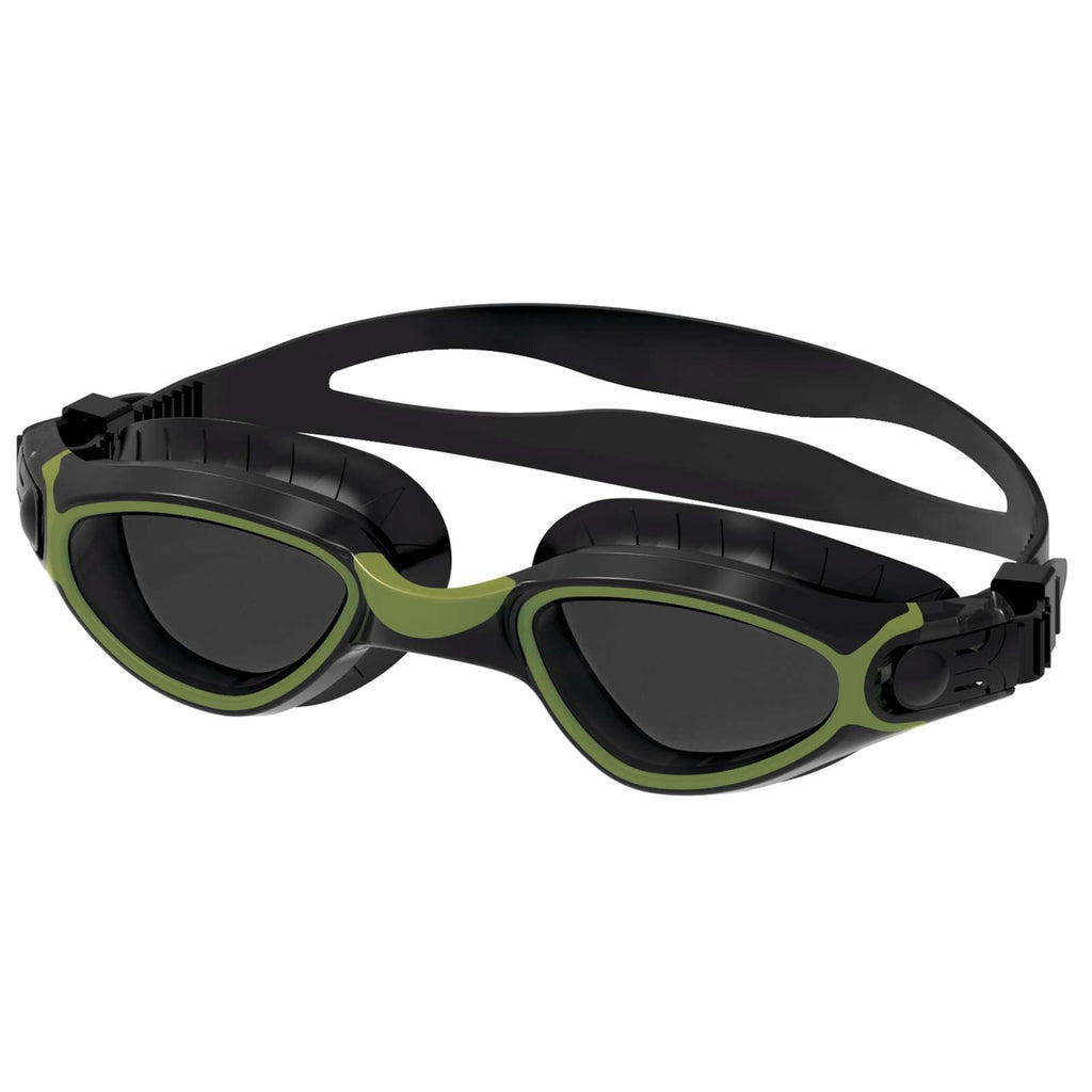 Lunettes de natation Axis Noir-Citron Lentilles Fumées Seac 152-56NL-LF