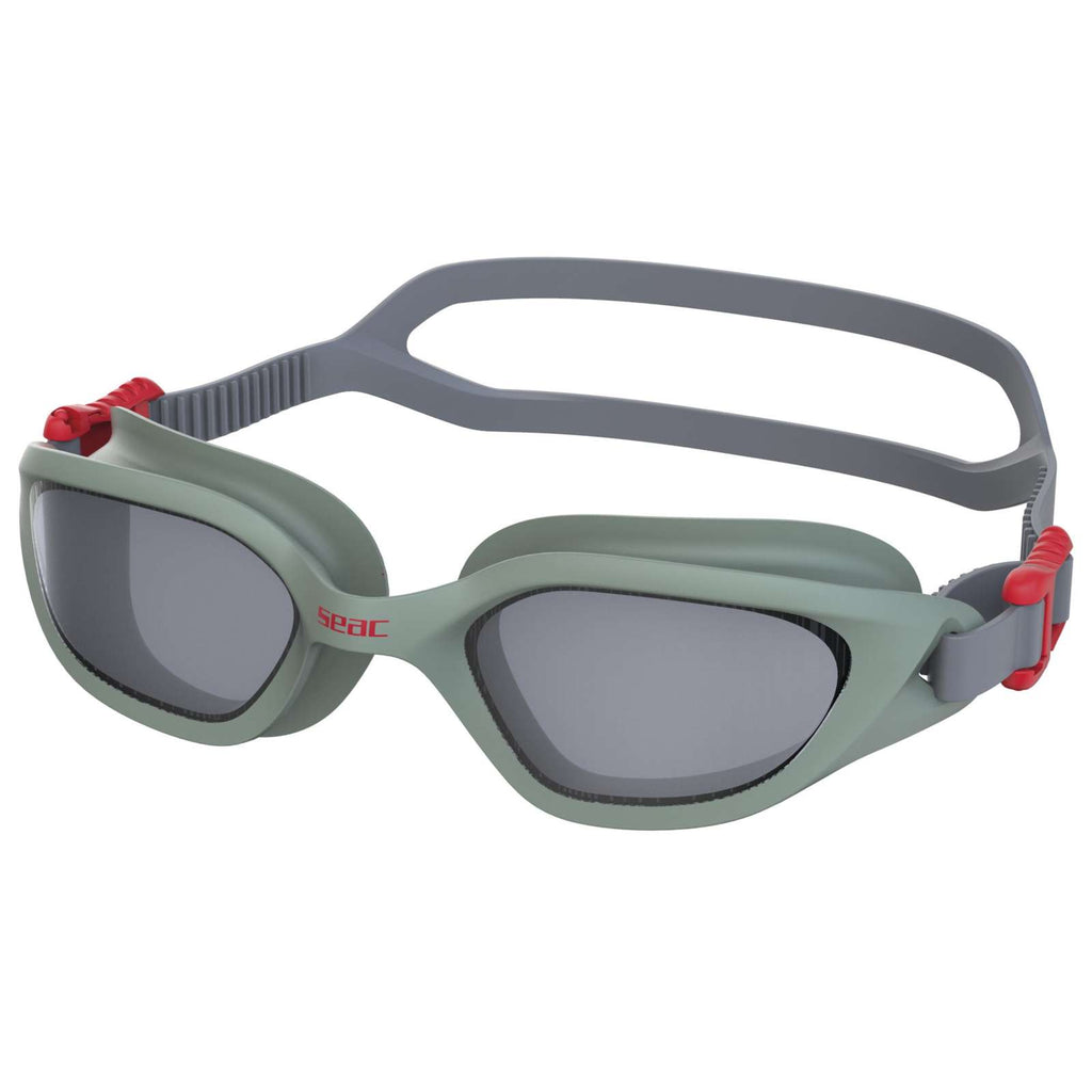 Lunettes de natation Mood Vertes-Grises Lentilles Fumées Seac 152-71VMG