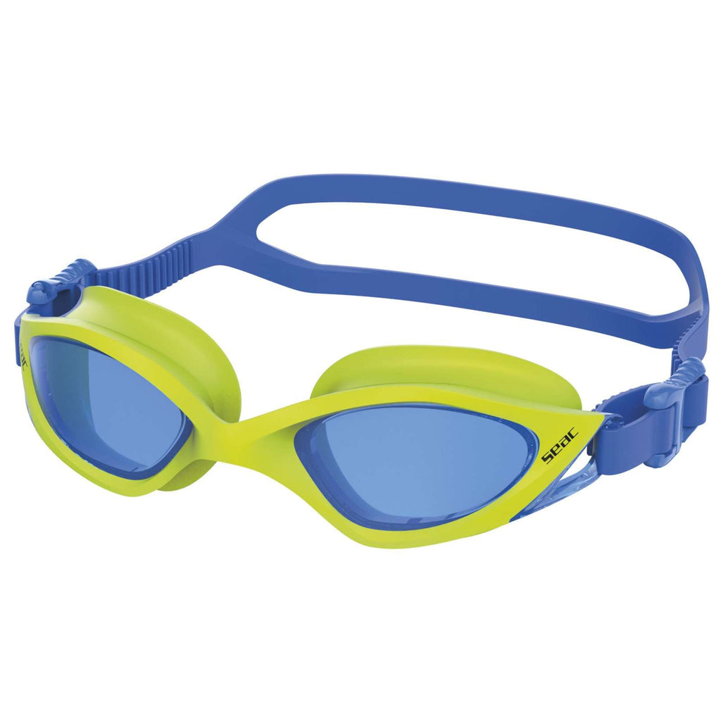 Lunettes de natation Viper Vert Lime-Bleues Lentilles Seac 152-72LAZ