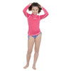 Rash Guard T-Sun Long Fille Enfant Rose 3 Ans Seac 155-13-3