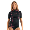 T-shirt Rash Guard T-Sun Court Femme Noir XS Seac 155-19-XS