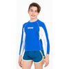 T-shirt Rash Guard Raa Long Enfant Evo Bleu 6 Ans Seac 155-2-6