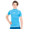 T-shirt Rash Guard T-Sun Court Enfant Garçon Bleu Clair 11 Ans Seac 155-20-11