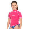 T-shirt Rash Guard T-Sun Court Enfant Fille Rose 3 Ans Seac 155-21-3