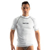 T-shirt Rash Guard T-Sun Court Homme Blanc XL Seac 155-22-XL