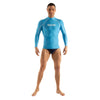 Rash Guard Raa Long Evo Homme Bleu-Clair M Seac 155-29-M