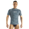 Rash Guard T-Sun Short Homme Gris S Seac 155-35-XS