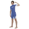 Rash Guard Raa Short Enfant Evo Bleu 6 Ans Seac 155-4-6