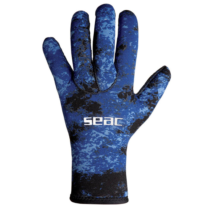 Gants Anatomic Camo Bleu 3,5mm M Seac 16-2-M